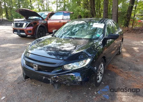 2016 Honda Civic Lx из США, поврежденный, VIN 19XFC2F59GE047822